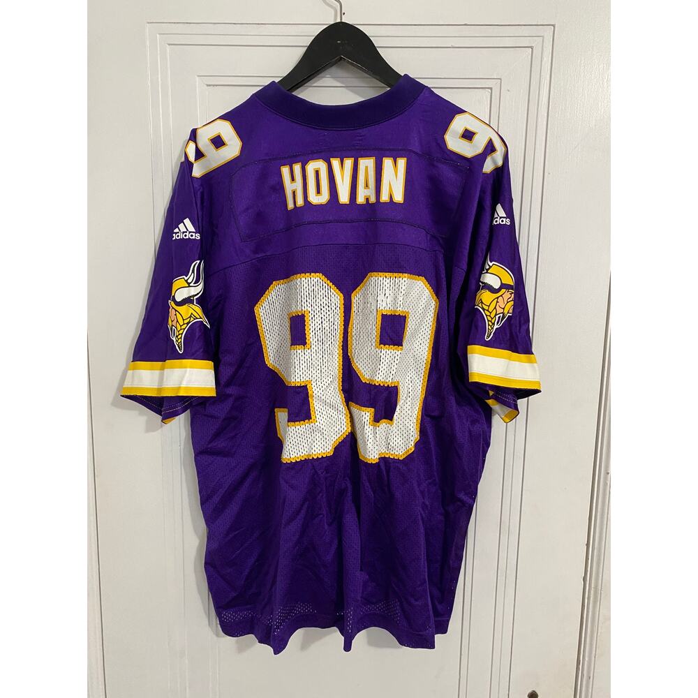 Retro Minnesota Vikings Chris Hovan Jersey Size XL